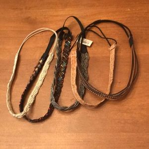 Headbands - 5 assorted colors